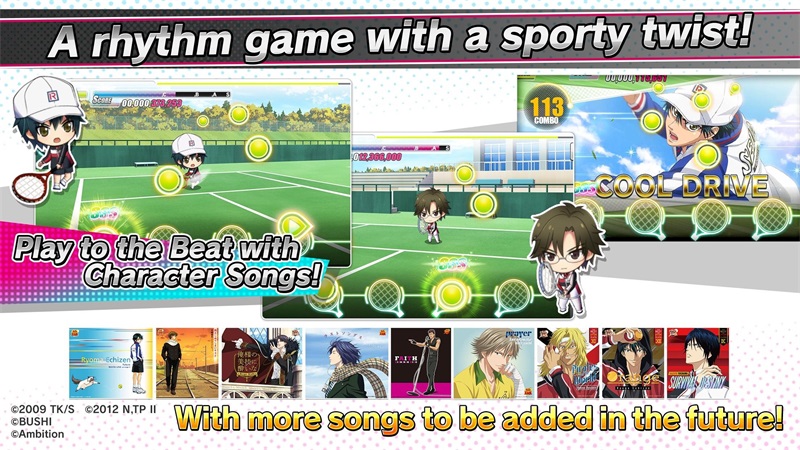 新网球王子RisingBeat国际版（PoT2: RB） 1.0.0安卓版