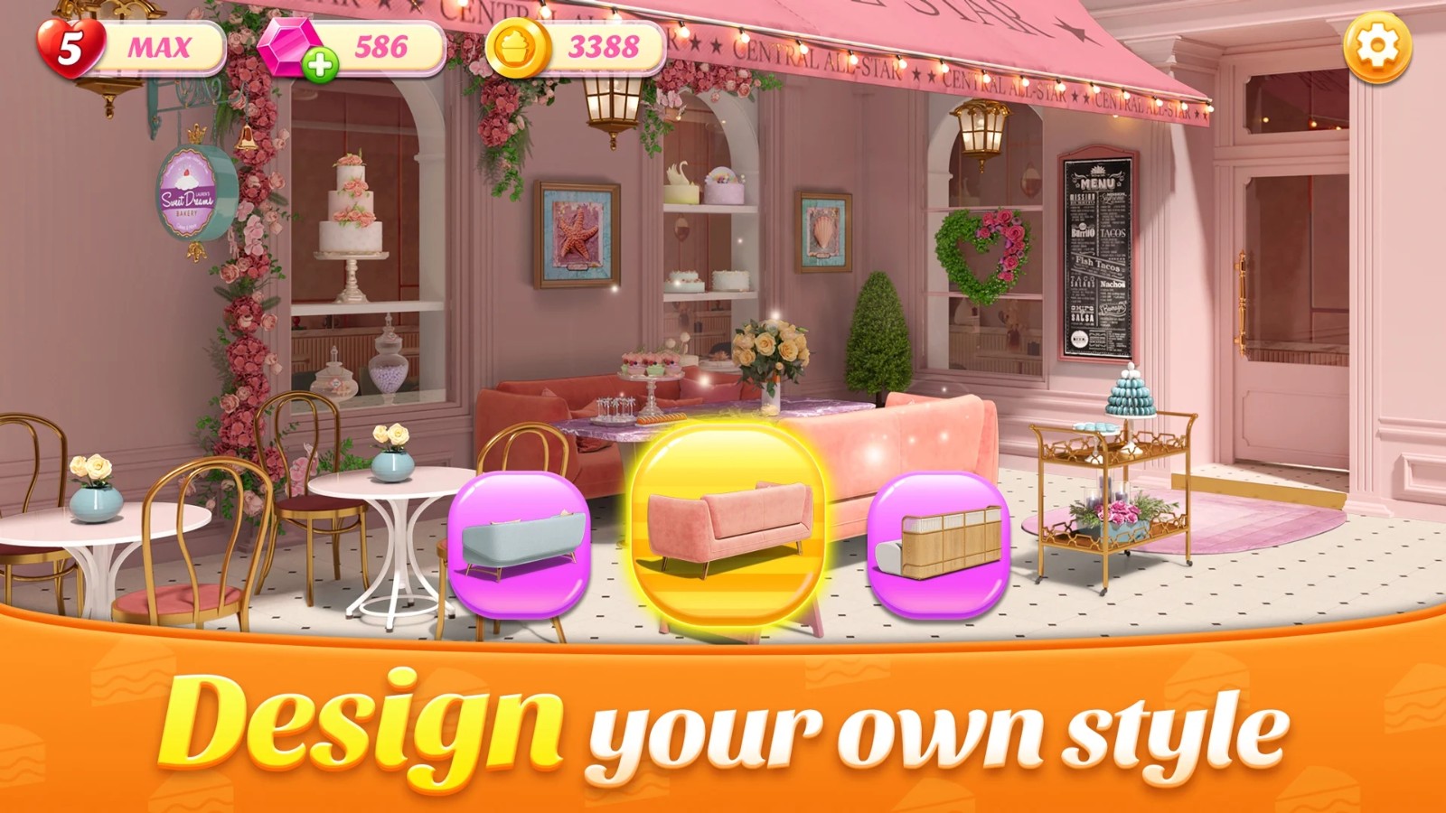 面包店改建游戏最新版(Flower Shop Makeover)