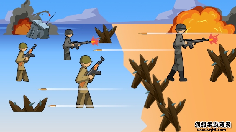 火柴人第二次世界大战国际版(Stickman WW2)