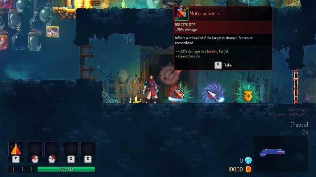Dead Cells(重生细胞国际版全解锁DLC致命的瀑布) 2.4.8内置作弊菜单