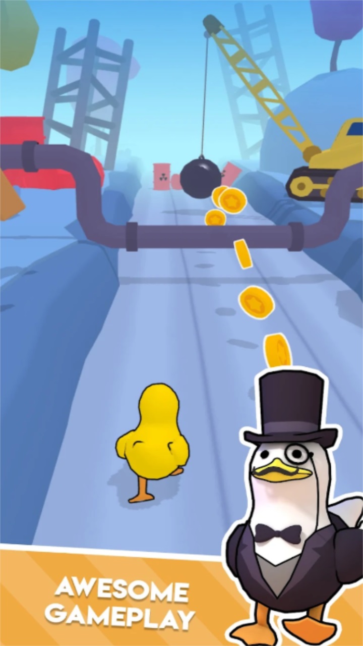 奔跑的鸭子最新版(Duck on the Run) 1.3.4安卓版