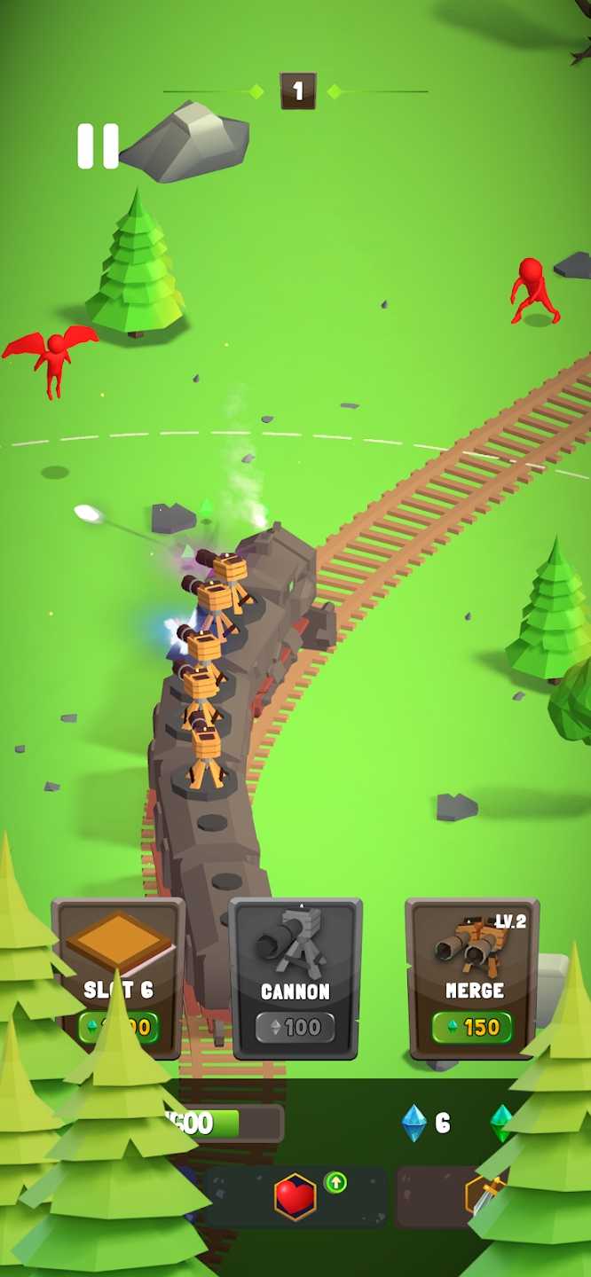火车防御合并与战斗最新版(Train Defense: Merge N Fight) 0.3安卓版