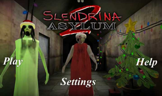 兰德里纳河2庇护所圣诞节模组游戏(Slendrina Asylum 2)