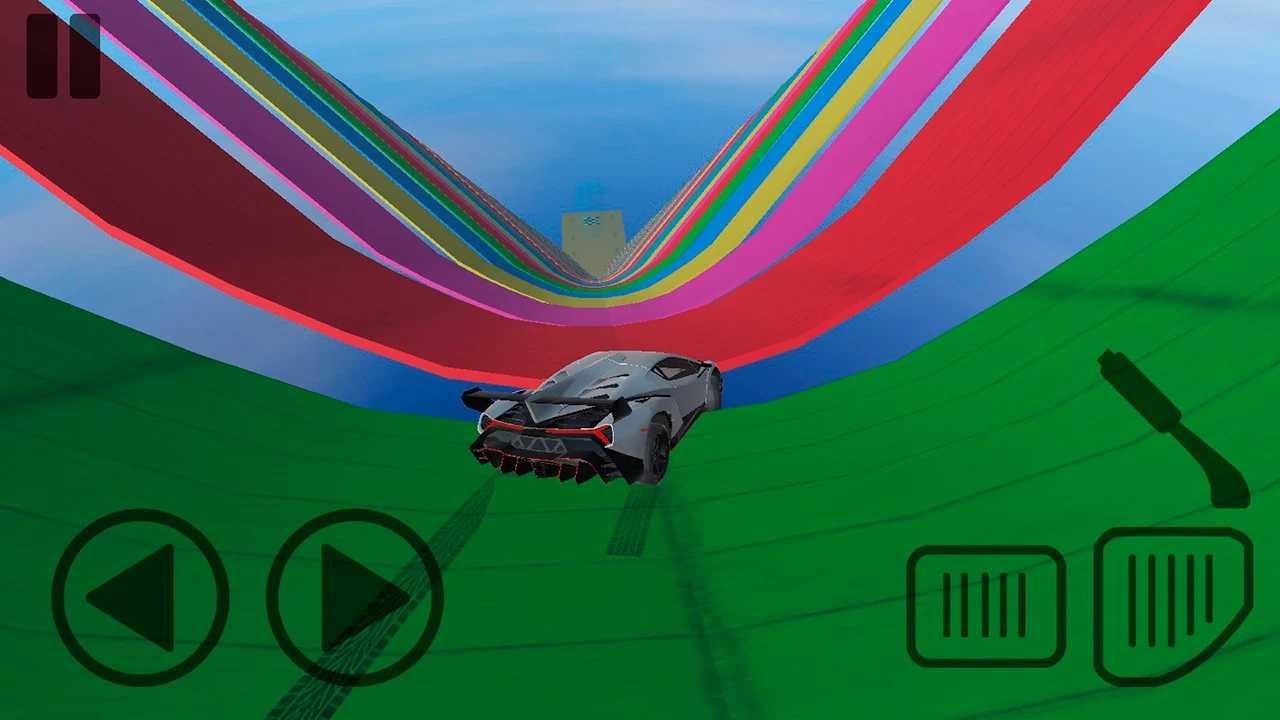 巨型斜坡汽车特技最新版 1.6.2安卓版