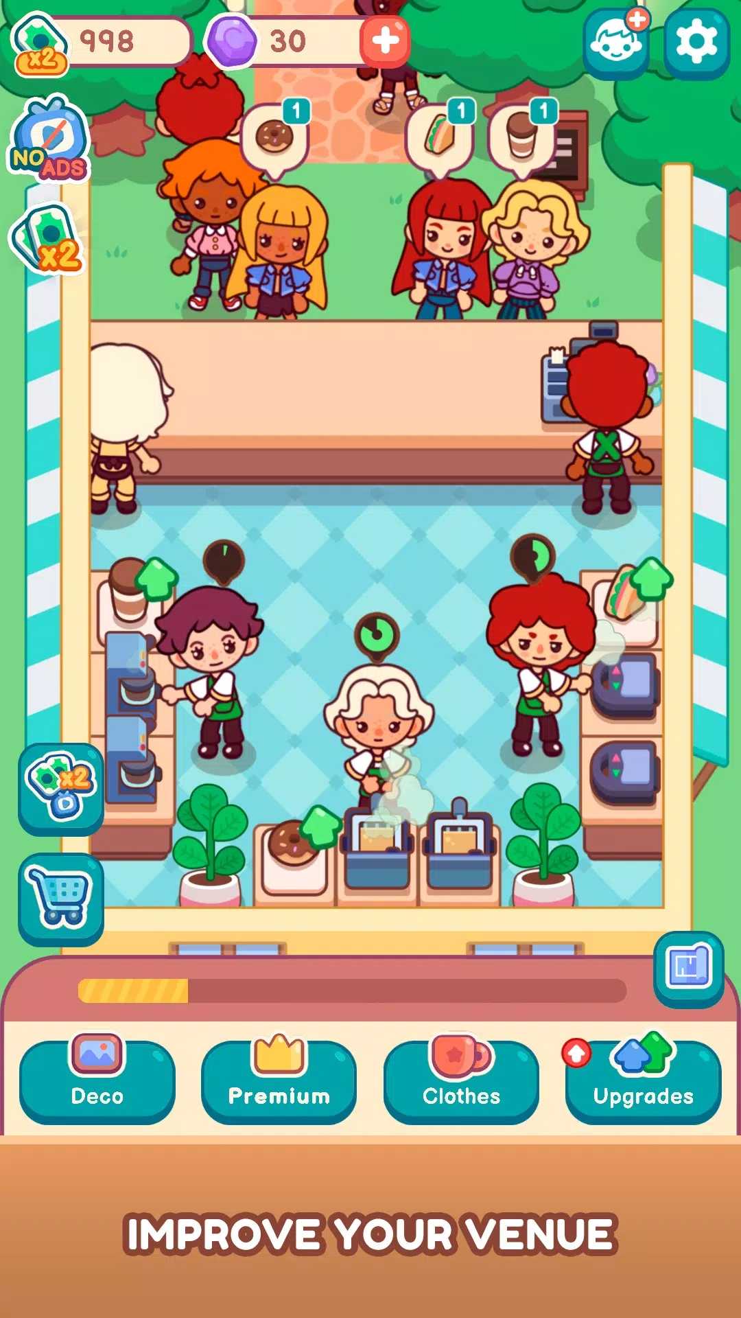 我的甜蜜咖啡店最新版(My Sweet Coffee) 0.9.6手机版