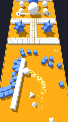 彩色躲避球球3D2021下载