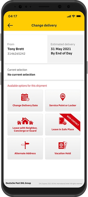 DHL Express官方最新版