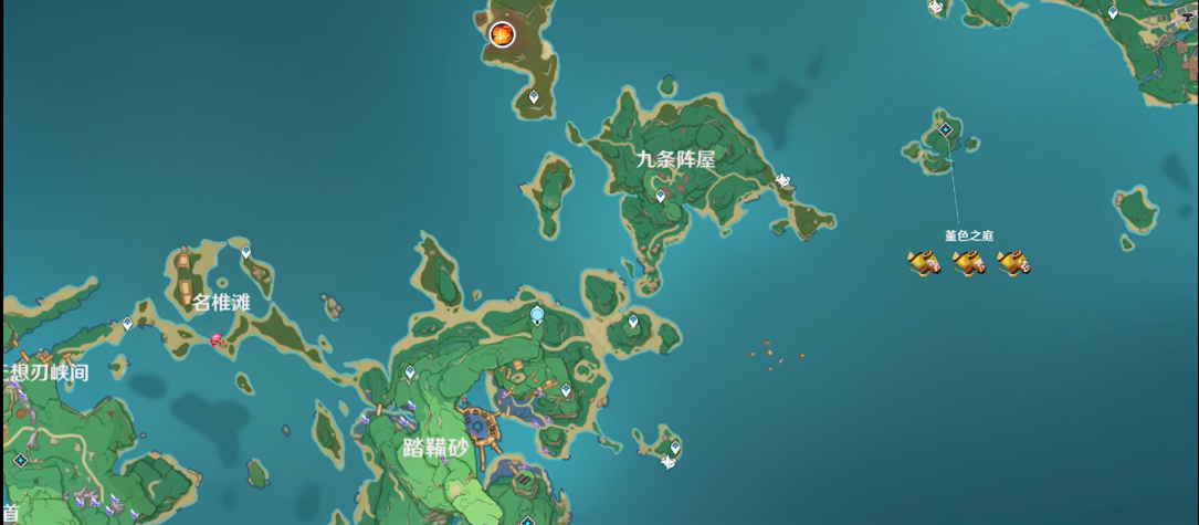 原神稻妻地图介绍