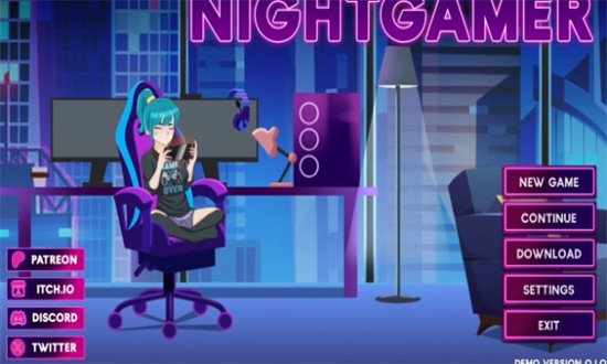 网瘾少女NIGHTGAMER汉化版下载