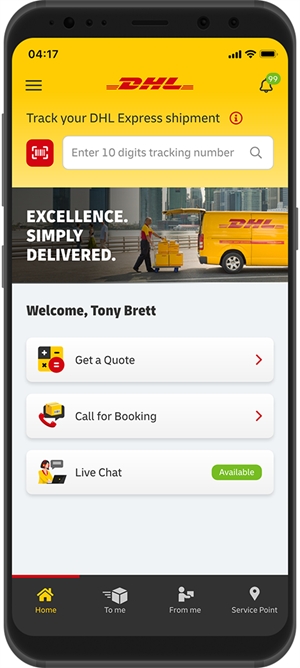 DHL Express官方最新版
