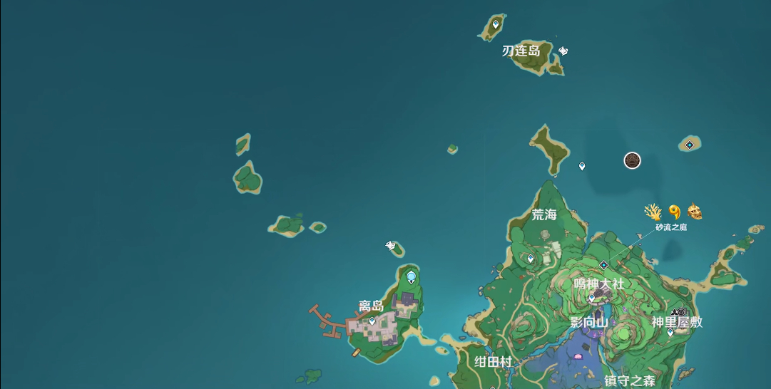 原神稻妻地图介绍