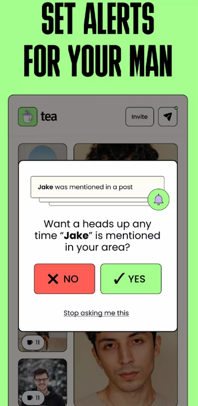 tea dating ad