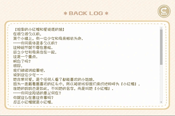 坦率的小红帽和爱撒谎的狼先生最新版