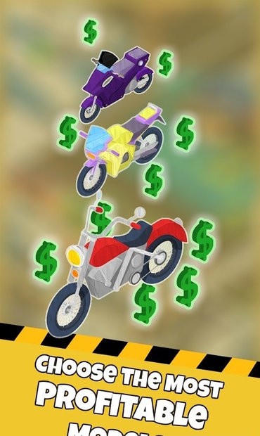 摩托车闲置工厂大亨游戏(Motorcycle - Idle Factory Tycoon)