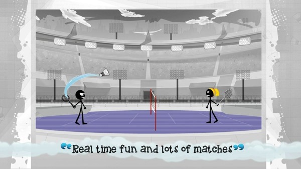 火柴人羽毛球(Stick Man Badminton Champion)