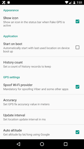 Fake GPS location Apk