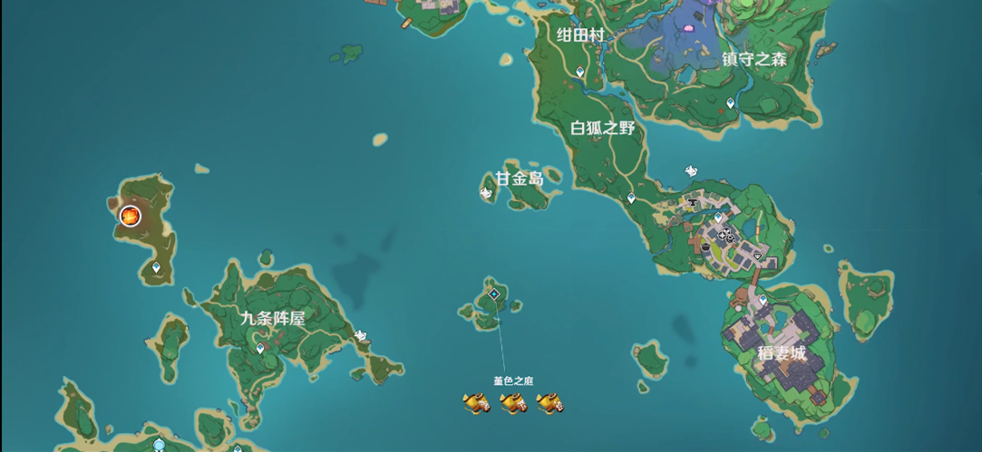 原神稻妻地图介绍