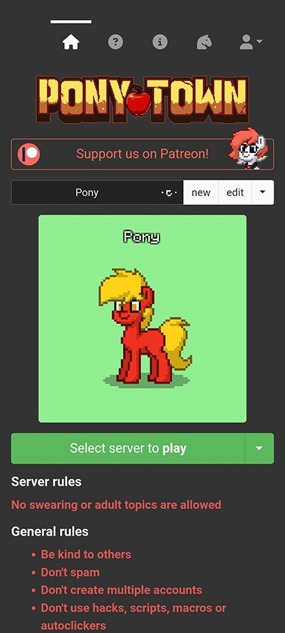 Pony Town官方正版游戏