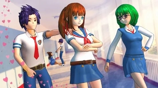 Anime School Games游戏