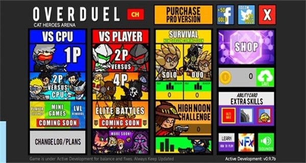 OVERDUEL X守望先锋像素版最新版