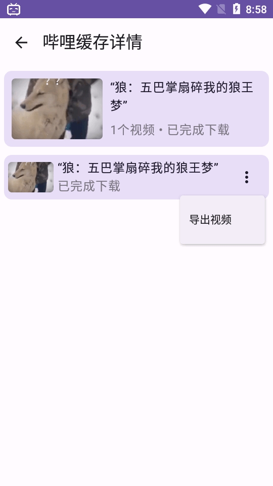 哔哩缓存导出工具安卓版
