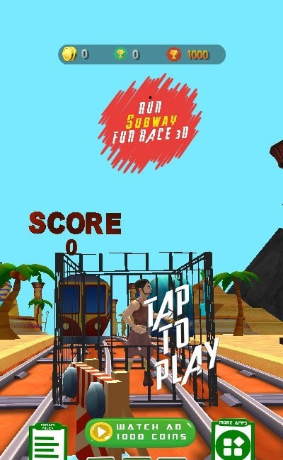 地铁趣味赛3D手机版(Run Subway Fun Race 3D)