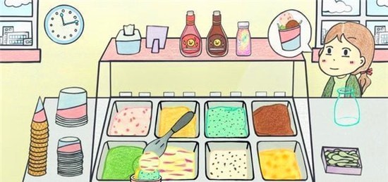 哈里的冰淇淋店(Haris Icecream store)