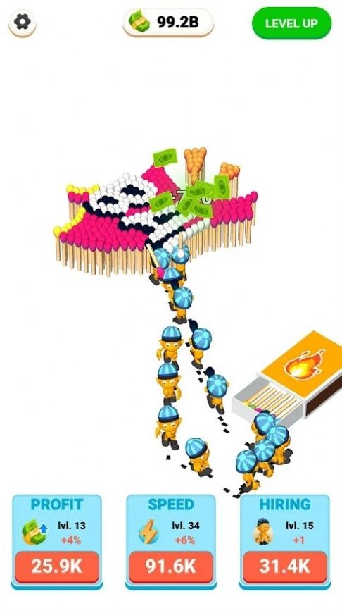 火柴工艺空闲(Matches Craft - Idle Game)