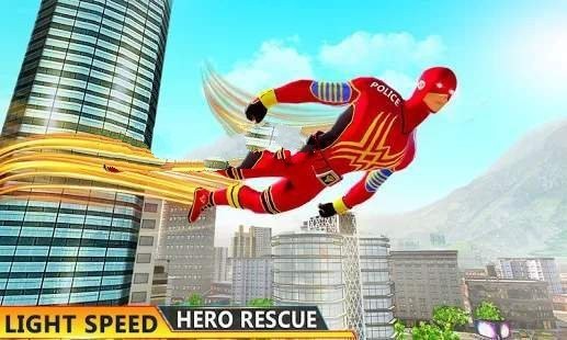 城市飞人之战(Flying Superman Robot Transform)
