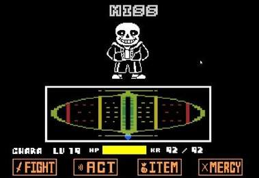 sans模拟器锁血版(Undertale)