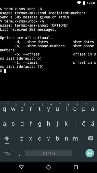 termux api