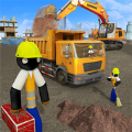 火柴人施工模拟(Stickman City Construction Exca