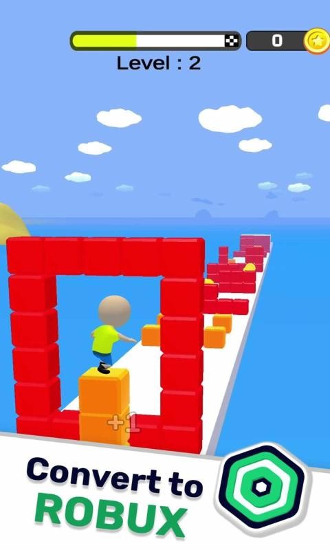 方块大师冲冲冲(Surfing Blocks! - Free Robux - R)