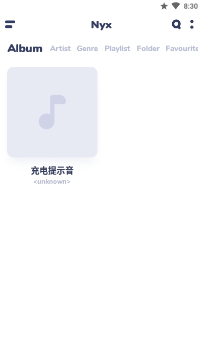 nyx音乐播放器