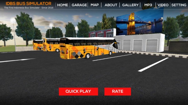 逼真的旅游巴士(Tourist Coach Bus Highway Dri