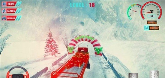 圣诞爬山卡车模拟器(Chrismas Hill Climb Truck Dri