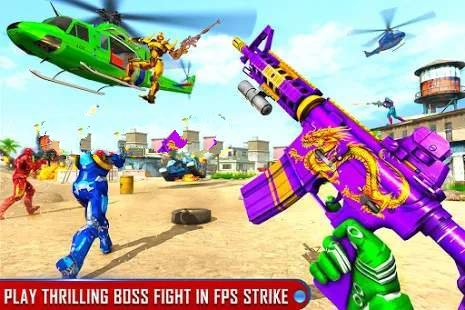 真实反恐机器人射击游戏(FPS Robot Transform Battle)