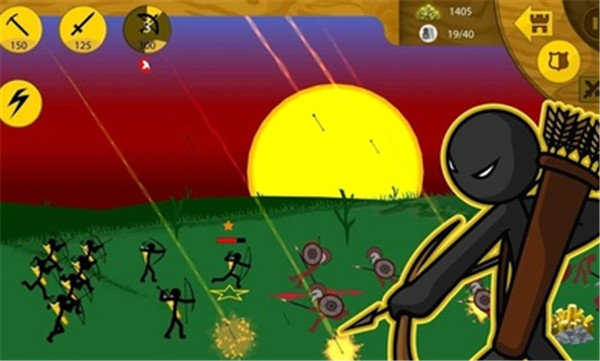 火柴人战争遗产无敌版无限钻石能升级版(Stick War)