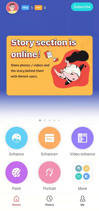 remini软件怎么注册