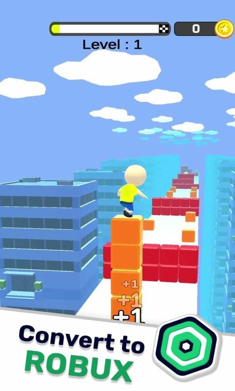 方块大师冲冲冲(Surfing Blocks! - Free Robux - R)
