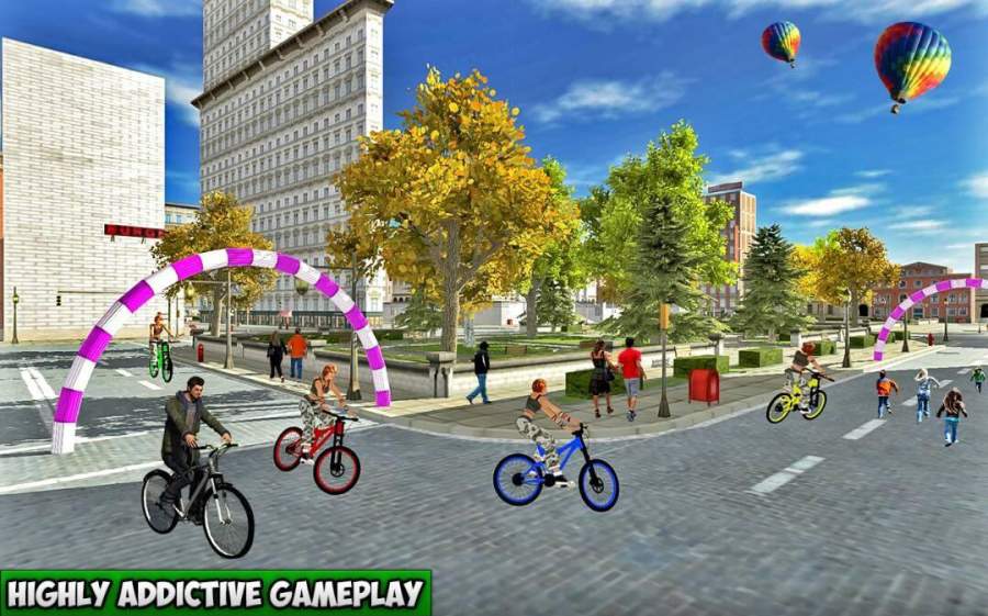 山地车特技BMX游戏(Bicycle Stunts)