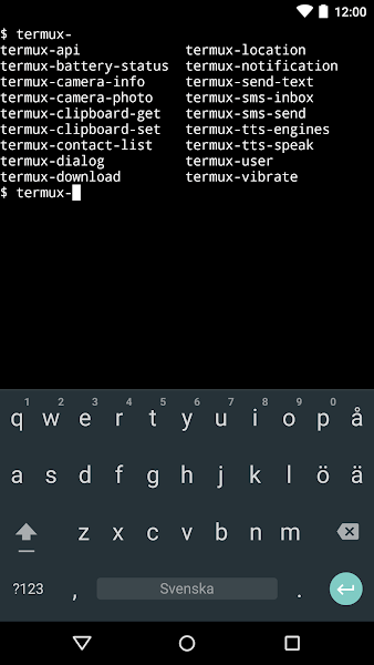termux api