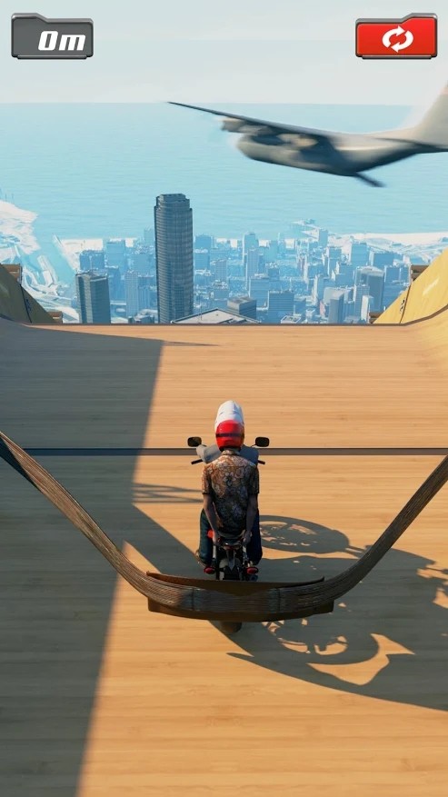 坡道摩托车跳跃(Ramp Bike Jumping)