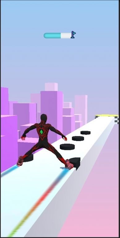 超级轮滑英雄(Spider Skates Run)