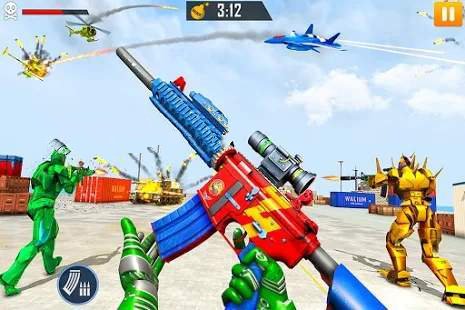 真实反恐机器人射击游戏(FPS Robot Transform Battle)