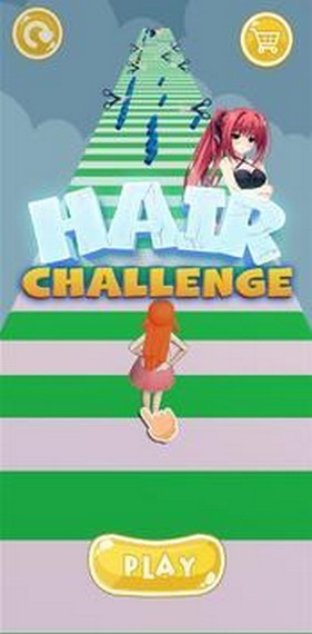 长发挑战跑(Long Hair Game Challenge Run 3D)