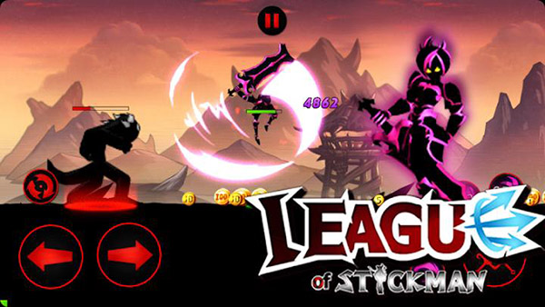 火柴人联盟(内置功能菜单)(League of Stickman)