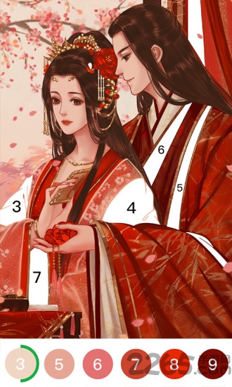 乐涂填色画板