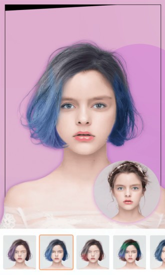 Hairstyle try on Hair Styler