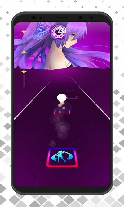 初音未来节奏跳跃游戏(Miku Tiles Hop)